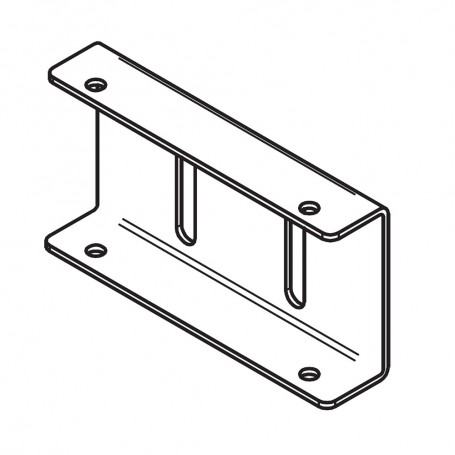 RIC _ Plaque de fixation zinguée pour moteur Geko