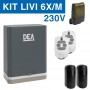 KIT LIVI 6X/M : Kit complet 230V capacité 600 Kg