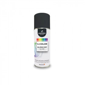 PEINTURE ACRYLIQUE S-COLOR RAL 7016 (GRIS ANTHRACITE) BRILLANT 400ML