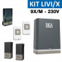 KIT LIVI 9X/M : Kit complet 230V capacité 900 Kg