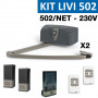 KIT 502/NET Moteur pour portail battant 230V