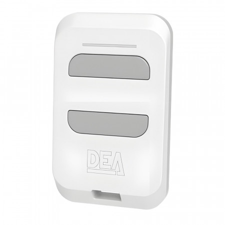 GTX2M : Émetteur clonable blanc, 2 fonctions, 433MHz, possibilité de codage