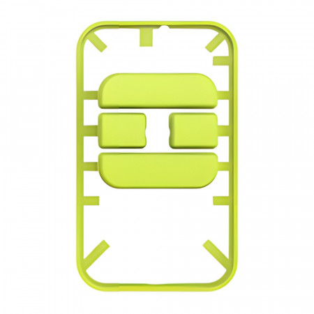 KIT GTX4 boutons vert foncé pour émetteurs GTX avec 4 fonctions (5pcs)